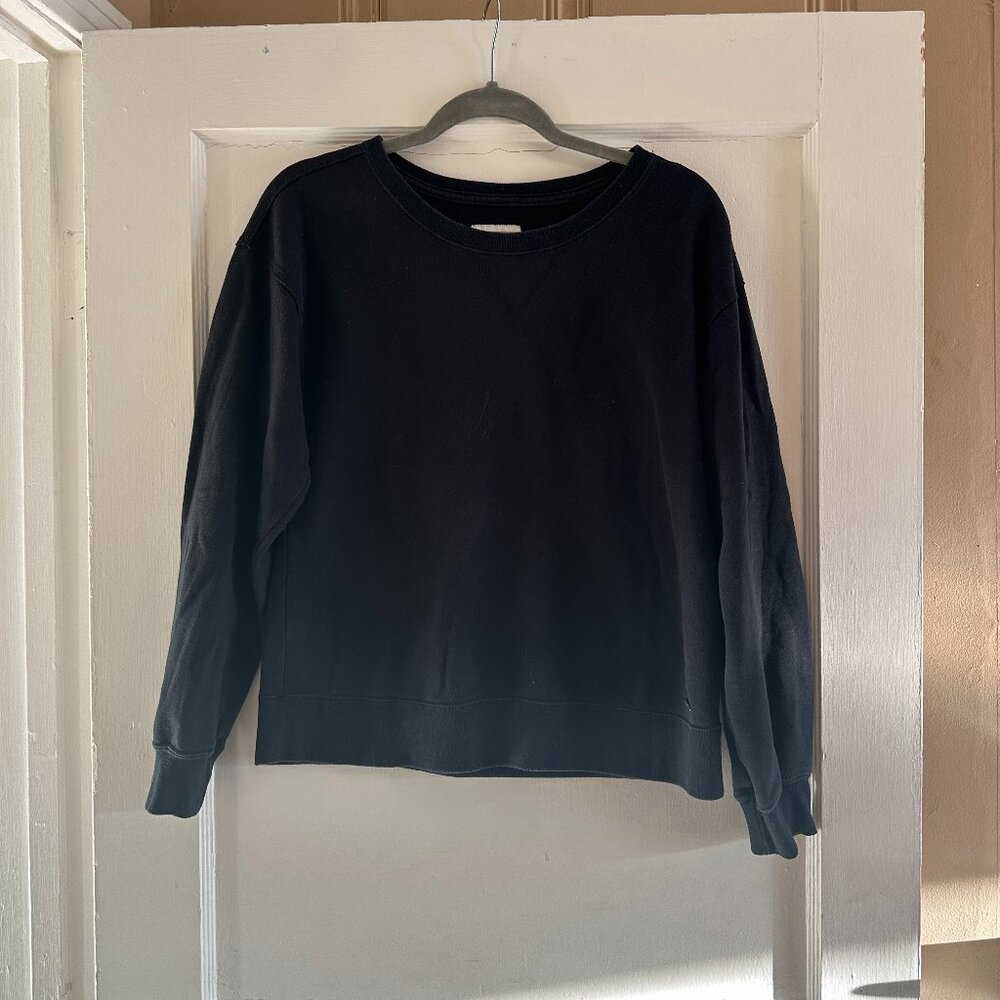 Abercrombie Soft AF Black Crew